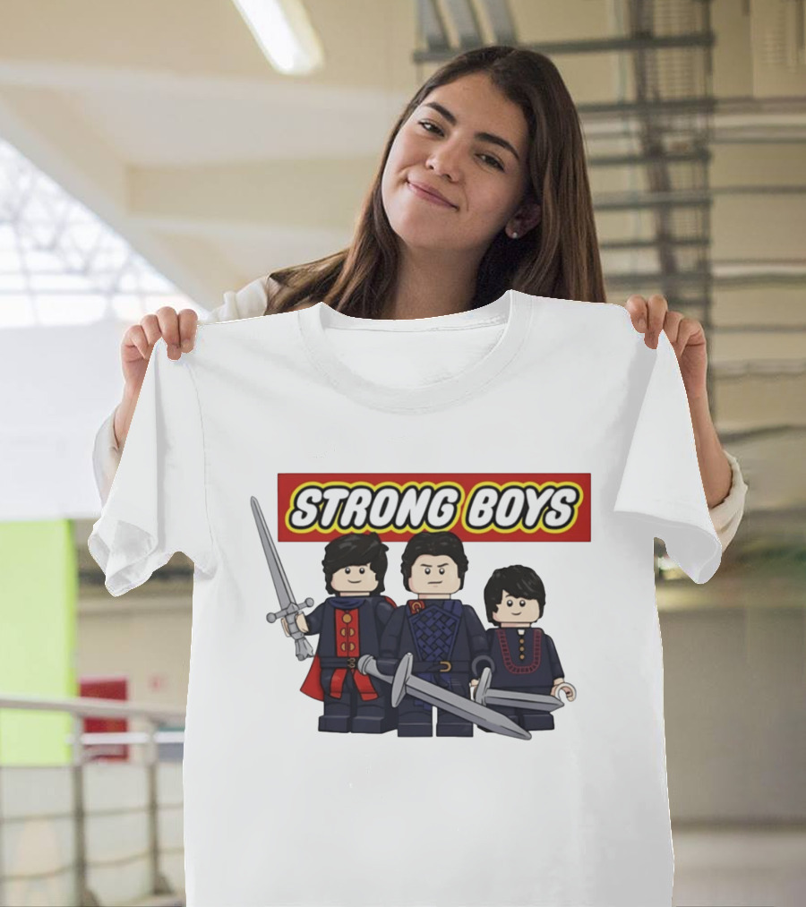 Strong Boys Lego Characters House Of The Dragon Fantasy Figures T-Shirt