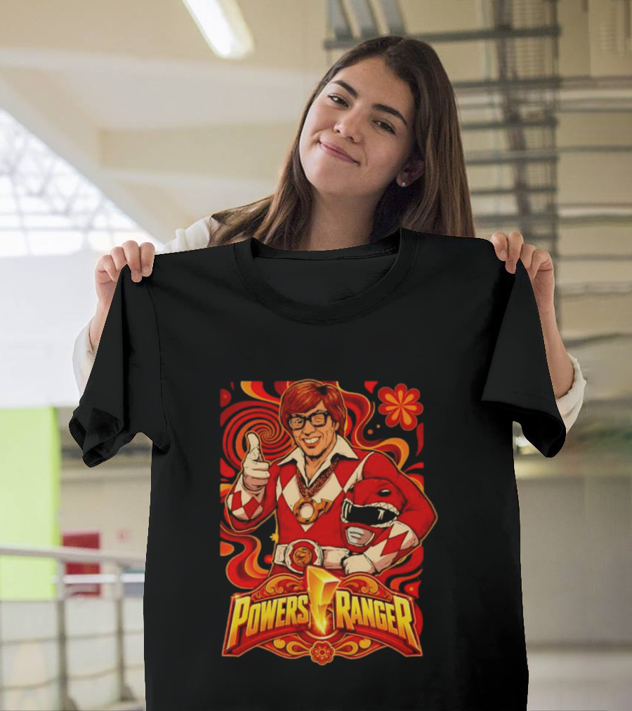 Powers Ranger Austin Powers Power Rangers T-Shirt