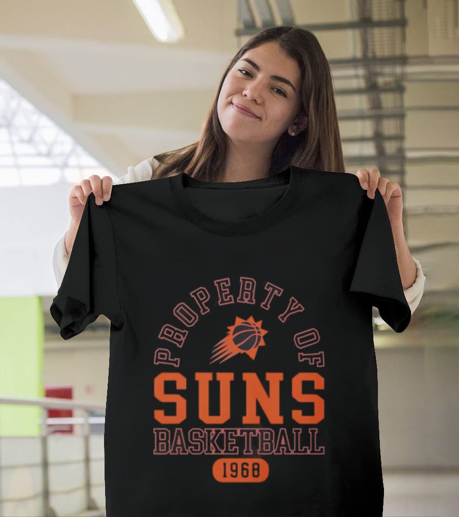 Phoenix Suns Property Of Suns Basketball 1968 Team T-Shirt