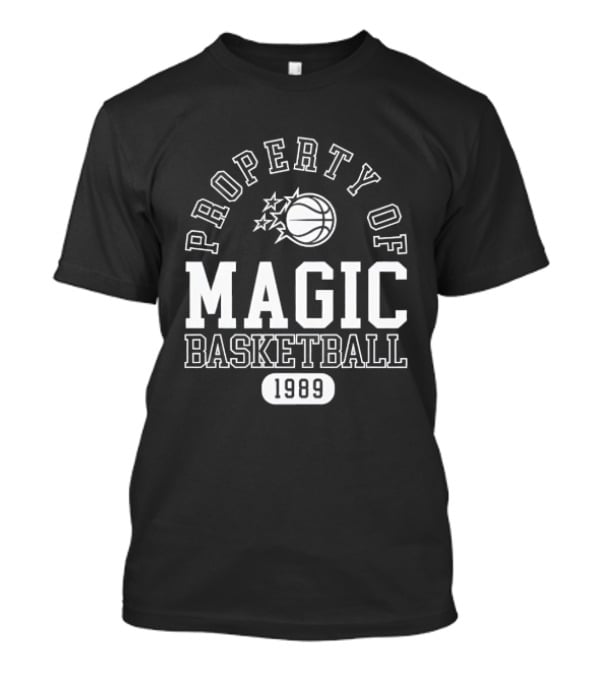 Magic Basketball 1989 Property Of Orlando Magic T-Shirt