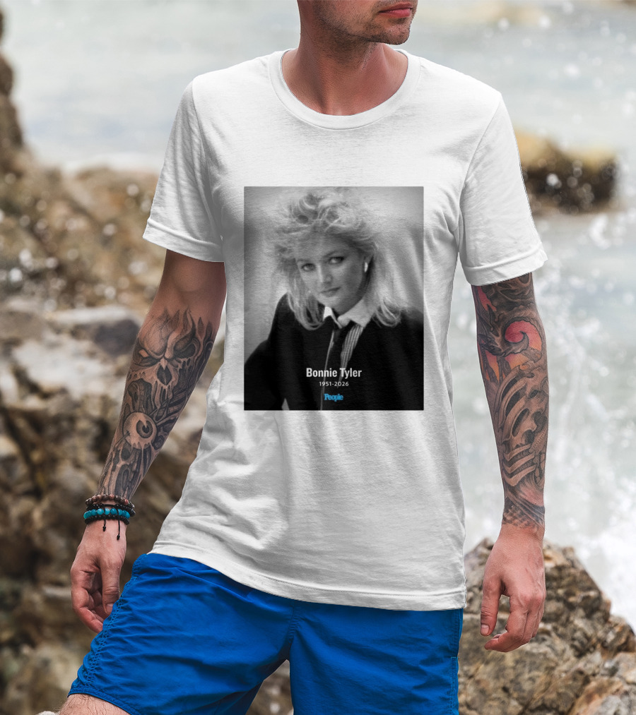 Bonnie Tyler 1951 2026 People Magazine T-Shirt