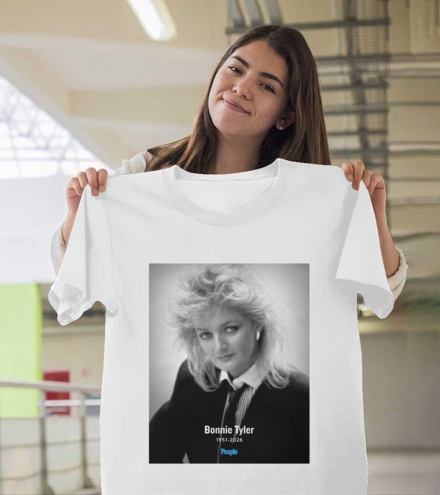 Bonnie Tyler 1951 2026 People Magazine T-Shirt