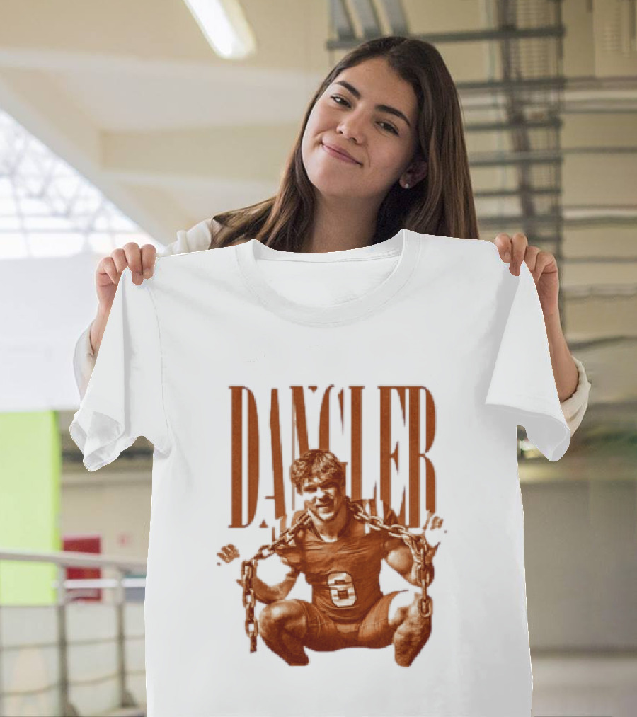 Ronin Dangler No 6 Linebacker Bradenton Florida Chain T-Shirt