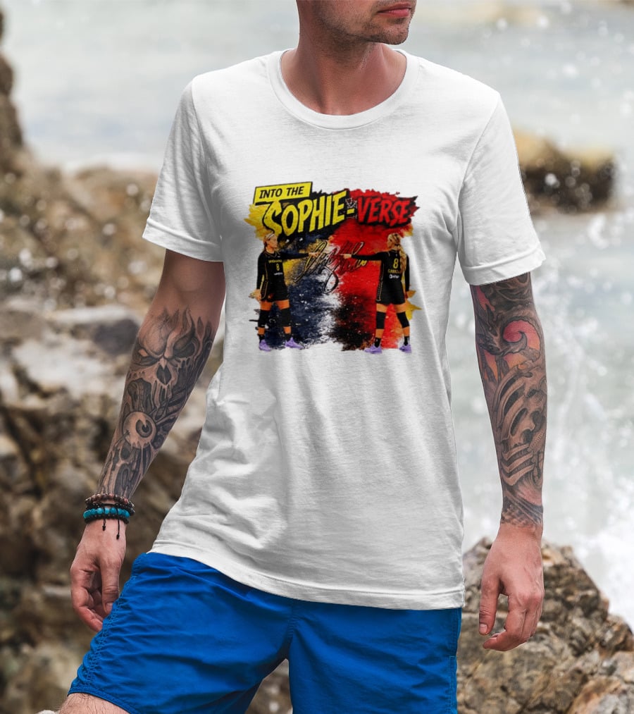 Into The Sophie Verse Sophie Cunningham Indiana Fever WNBA T-Shirt