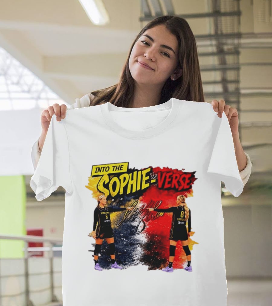 Into The Sophie Verse Sophie Cunningham Indiana Fever WNBA T-Shirt