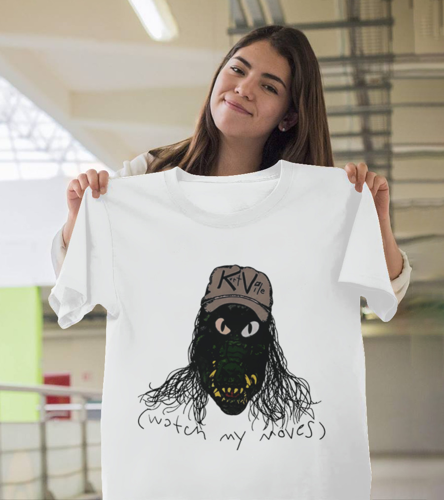 Kurt Vile My Moves Indie Rock Monster Hat T-Shirt
