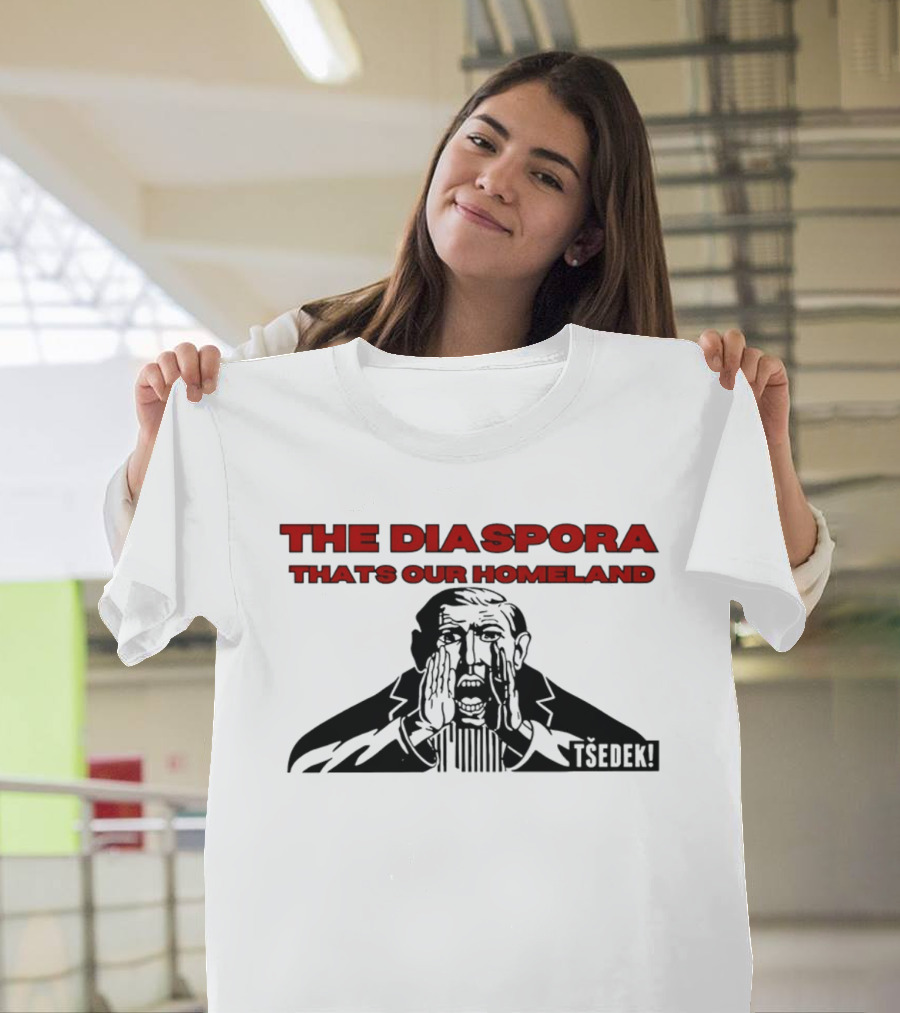 The Diaspora That's Our Homeland Tsedek Unity T-Shirt