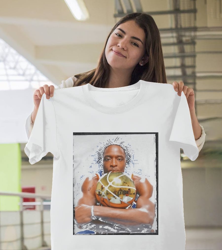 OG Anunoby Basketball Reflection Artistic Slam Magazine Photoshoot T-Shirt