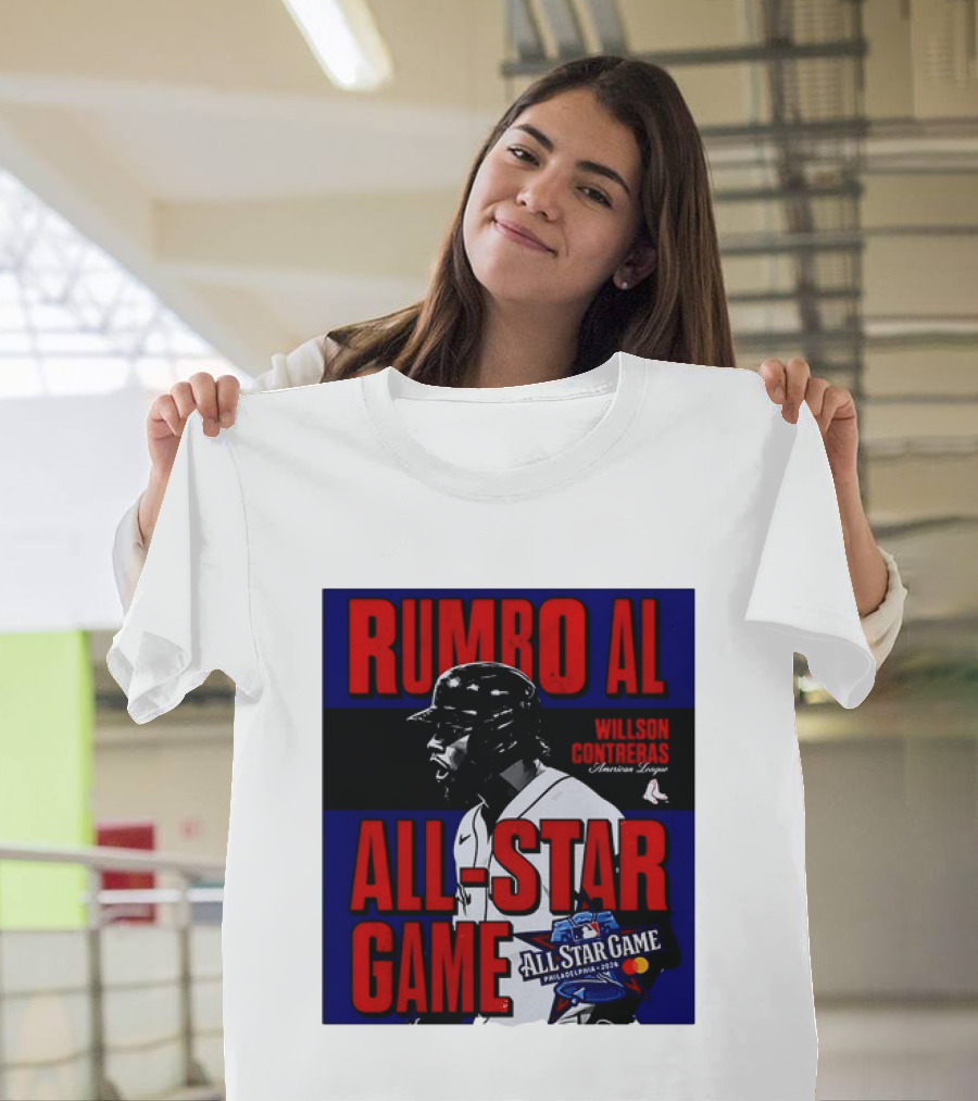 Rumbo AL All Star Game 2026 Willson Contreras Boston Red Sox Philadelphia T-Shirt