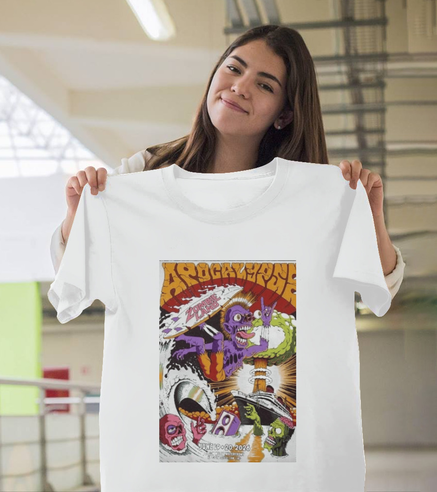 Zombie Land Apocalypse June 19 20 2026 Waterfront Event T-Shirt