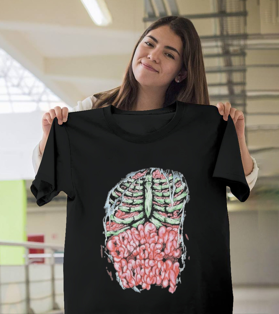 Bring Me The Horizon BMTH Ribcage Skeleton 2026 T-Shirt