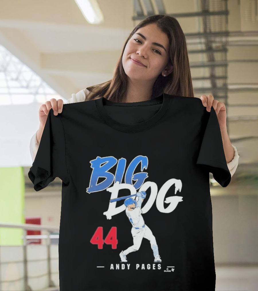 MLB Los Angeles Dodgers Andy Pages 44 Big Dog T-Shirt