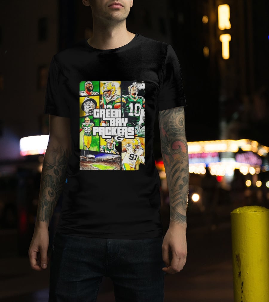 Green Bay Packers Football NFL Team Fan Merchandise T-Shirt