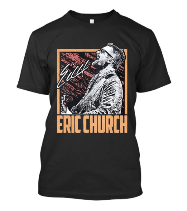 Sick Eric Church Live Singing Performance T-Shirt