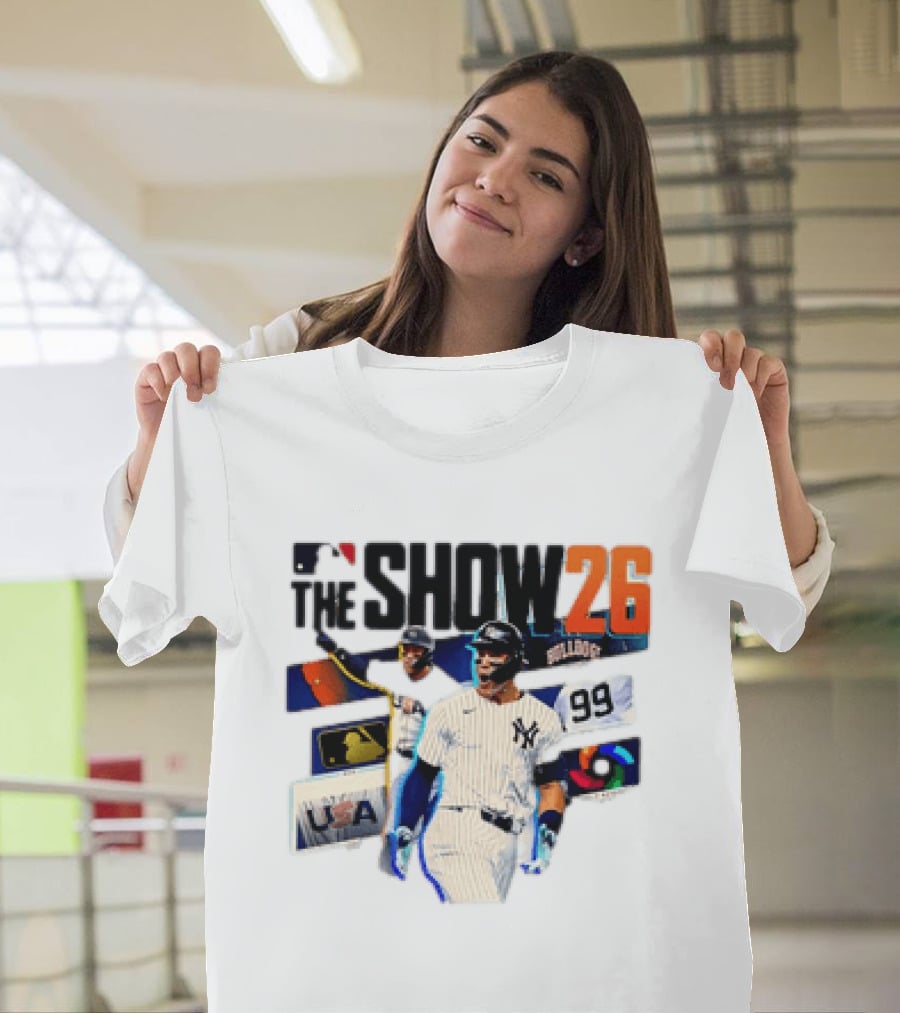 MLB The Show 26 Aaron Judge New York Yankees 99 USA T-Shirt