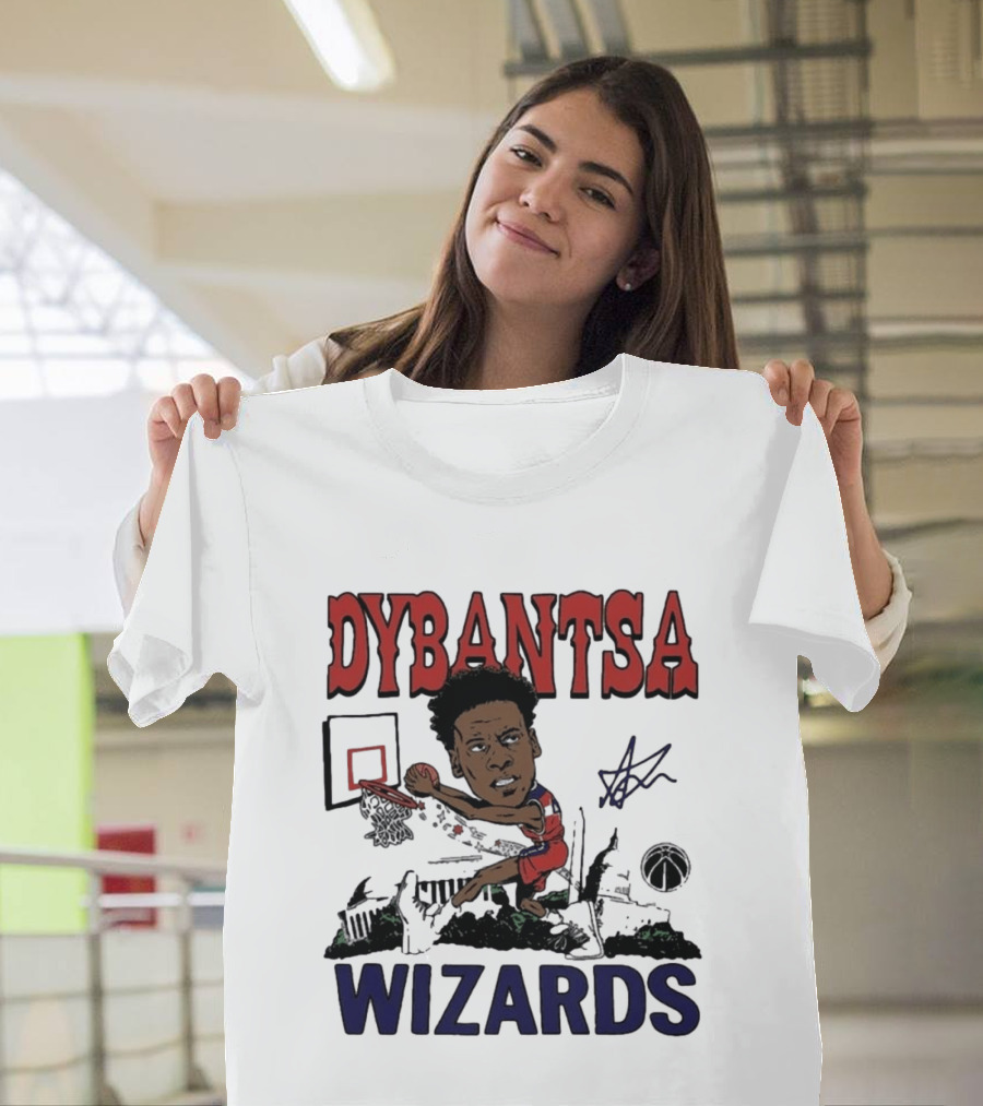 Dybantsa Washington Wizards Rookie Tri Blend Homage T-Shirt