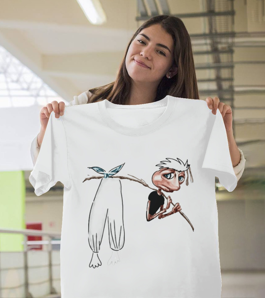 Go Jo Joe Biden Hobo Cartoon Character With Bindle And Pants T-Shirt