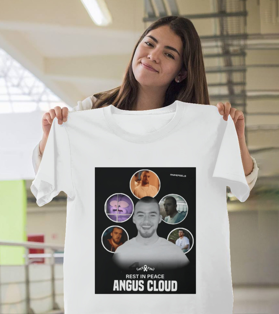 Angus Cloud Memorial Tribute AnimeFeels Rest In Peace T-Shirt