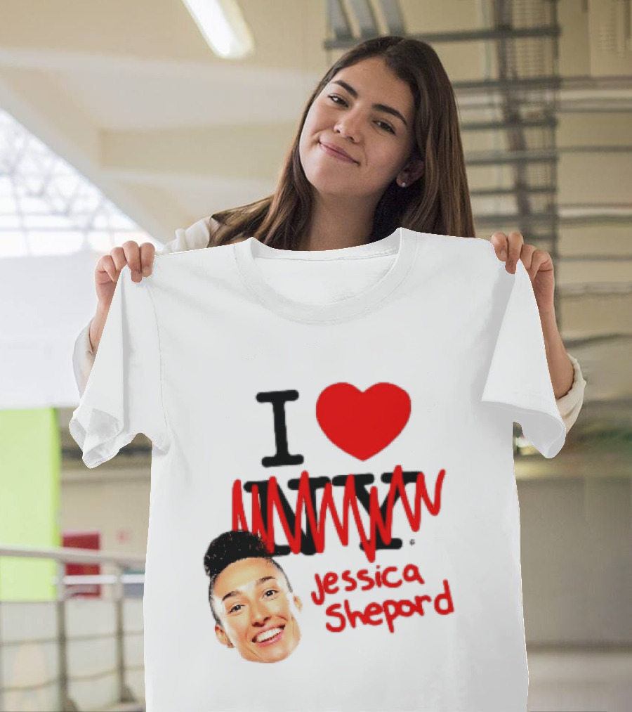 I Love NY Jessica Shepard Heartbeat T-Shirt