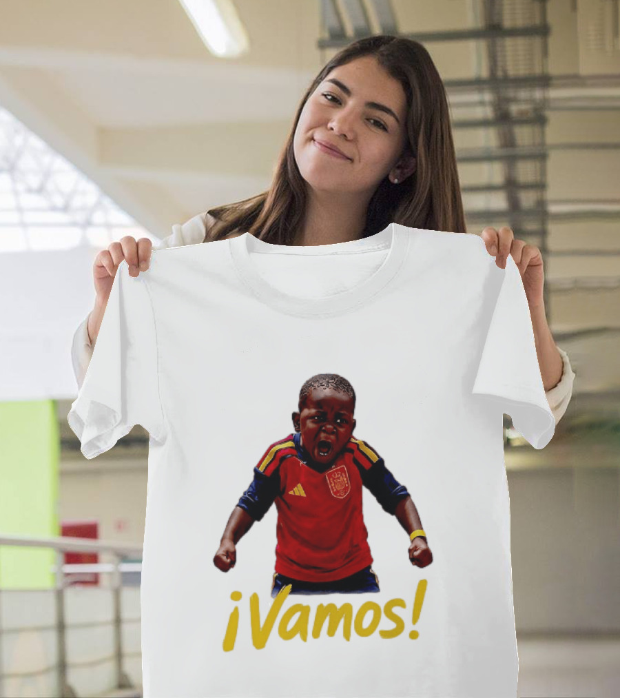 ¡Vamos! Lamine Yamal Spain Football Meme Spain Team Spirit T-Shirt