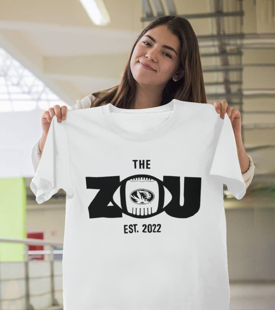 Missouri Tigers The Zou Football Est 2022 T-Shirt