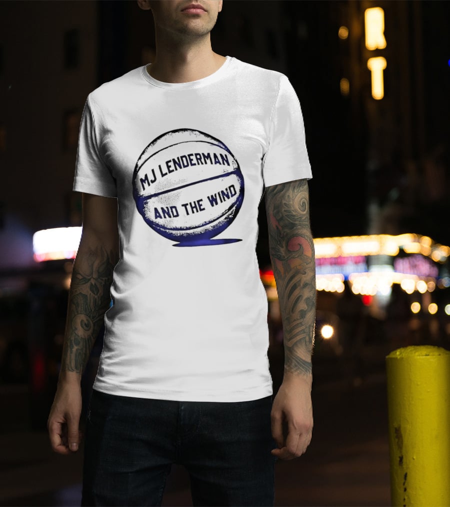 MJ Lenderman And The Wind Basketball T-Shirt