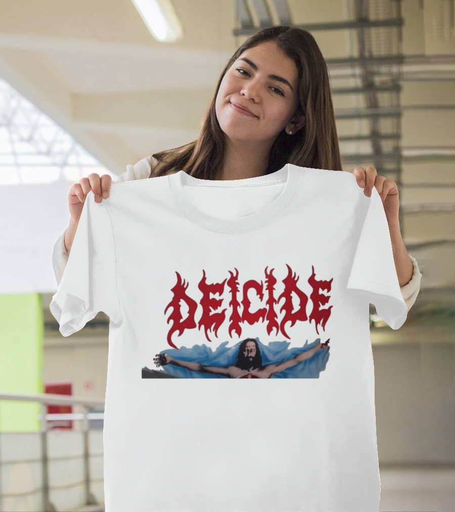Deicide Once Upon The Cross Album Cover T-Shirt