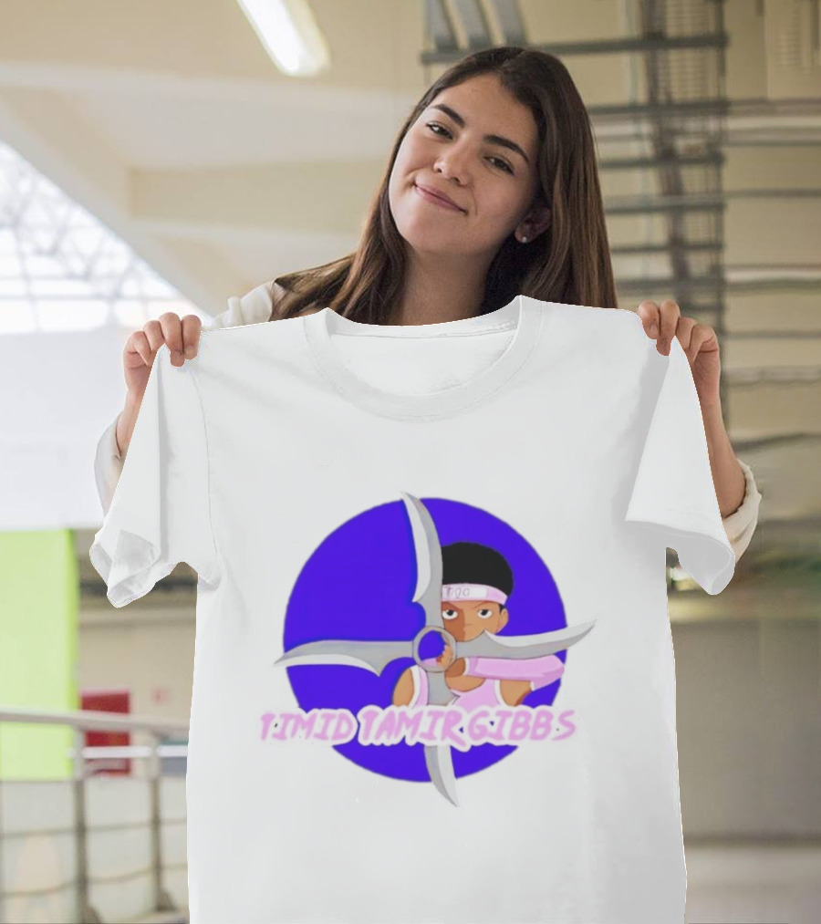 Timid Tamir Gibbs Windmill Shuriken Ninja T-Shirt