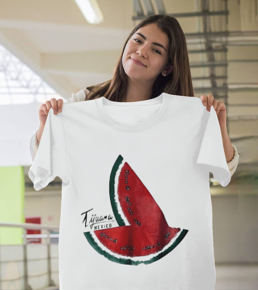Tijuana Mexico Watermelon Summer Snack Souvenir T-Shirt