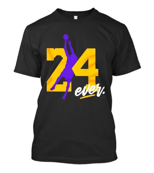 Kobe Bryant Los Angeles Lakers 24 Ever Basketball Legend T-Shirt