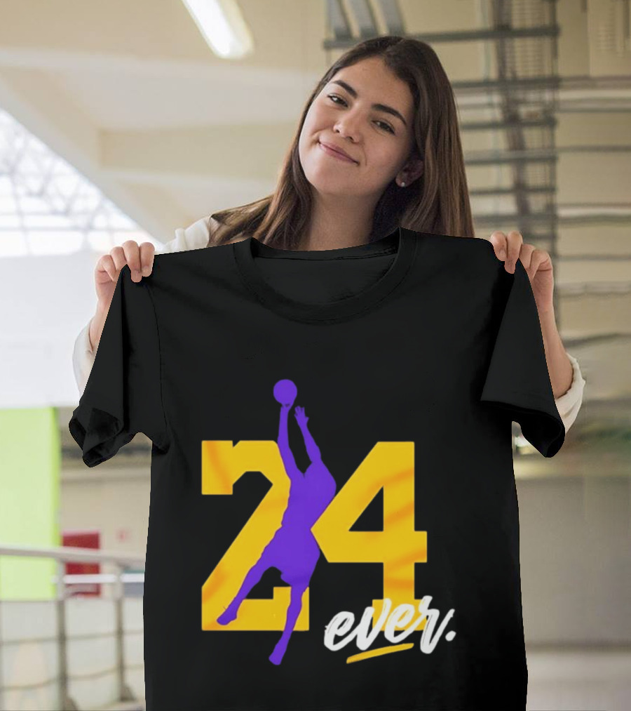 Kobe Bryant Los Angeles Lakers 24 Ever Basketball Legend T-Shirt