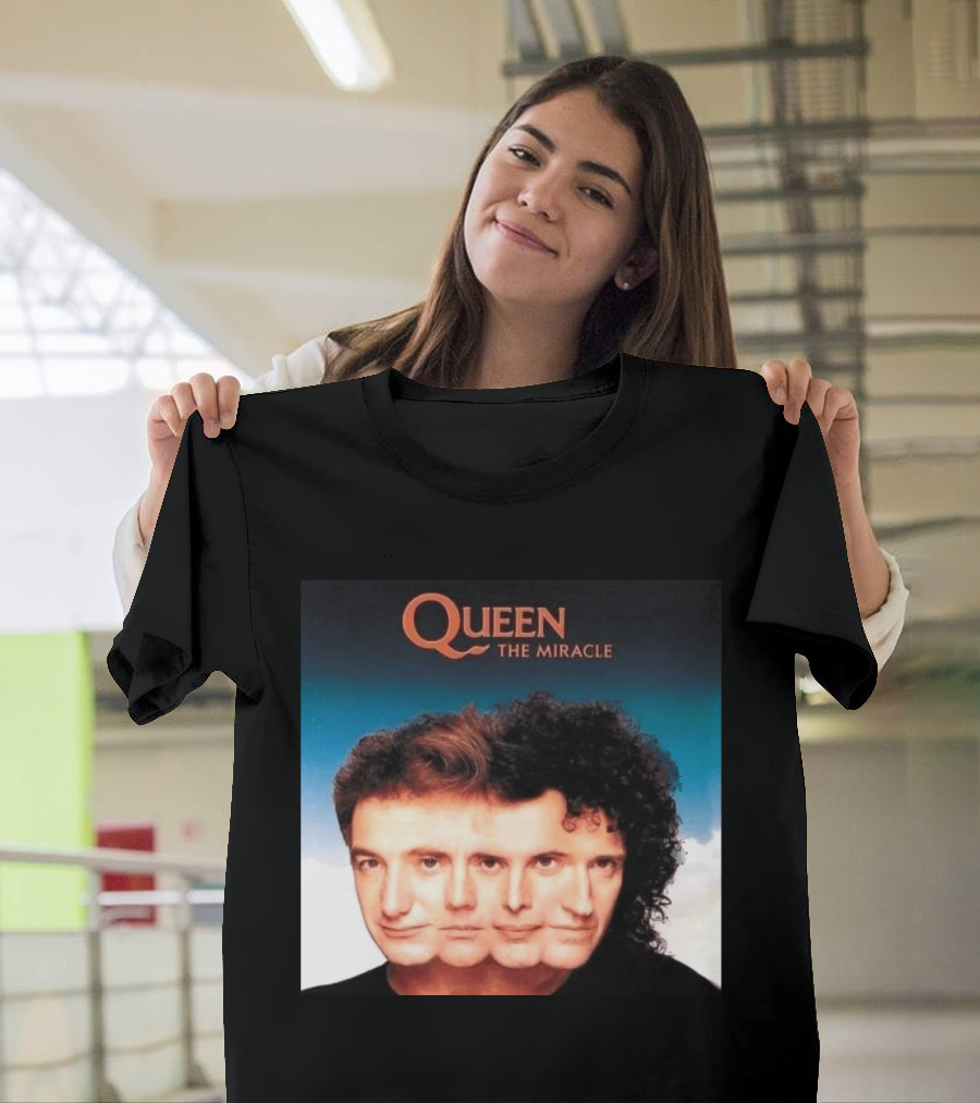 Queen The Miracle Album Cover Art May 1989 Release T-Shirt