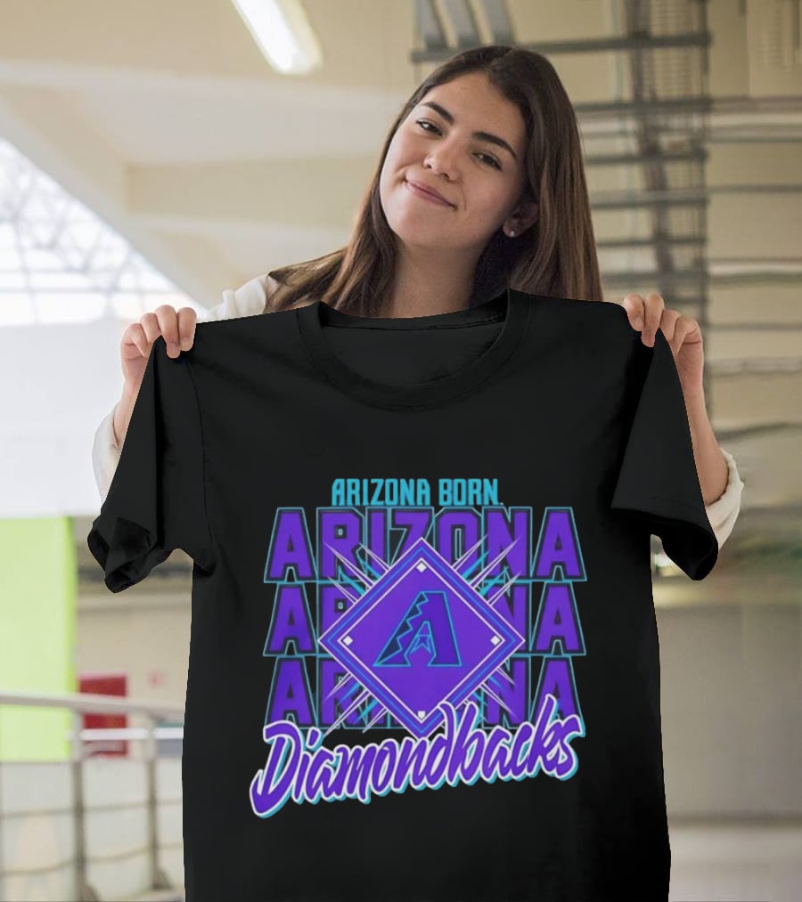 Arizona Born Arizona Diamondbacks MLB Fan Gear T-Shirt