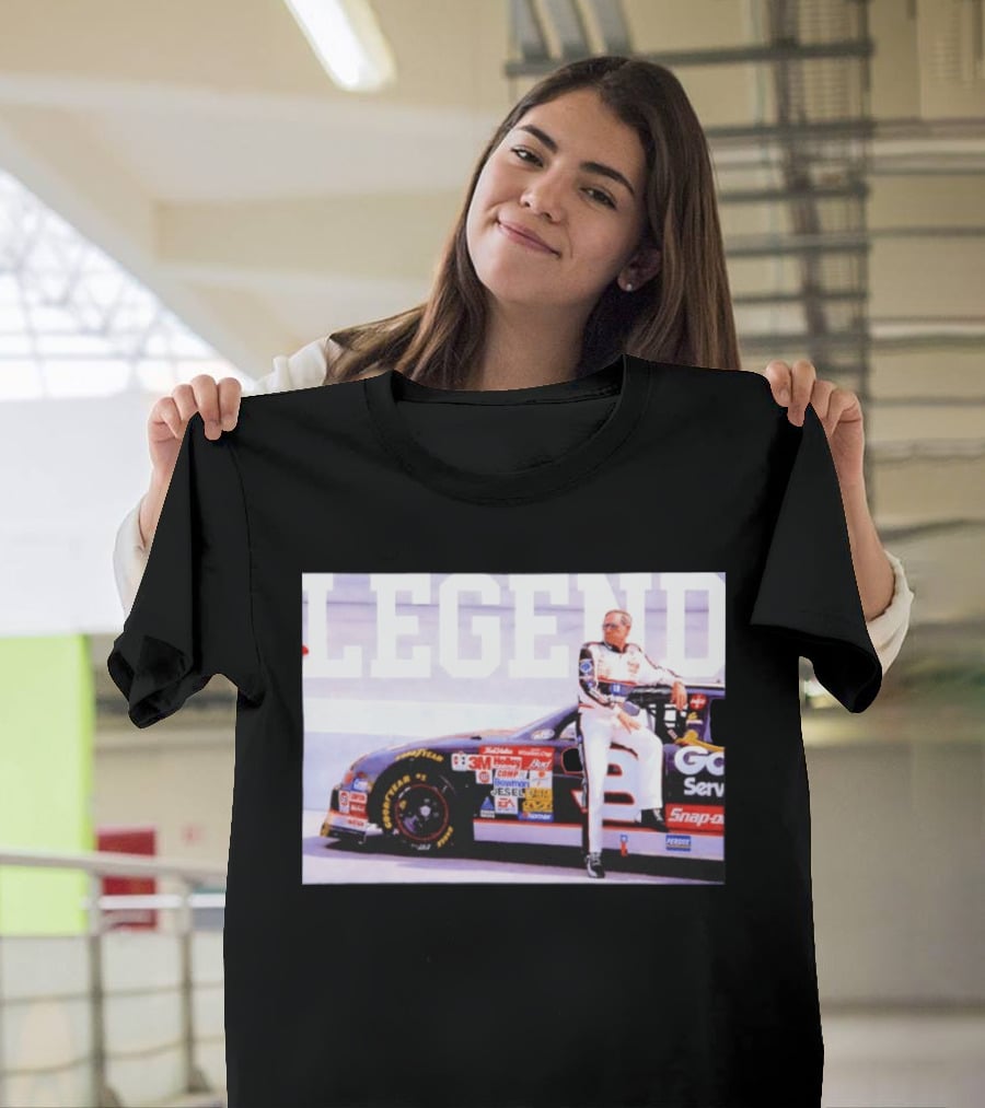 Dale Earnhardt Richard Childress Racing Nascar Winston Cup Legend Goodyear Snap On Holley T-Shirt