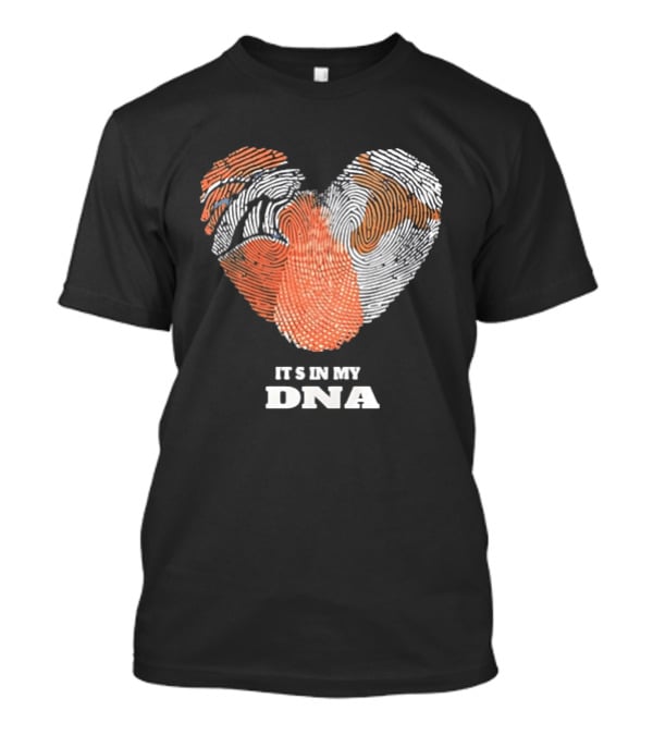 Fingerprint Heart It's In My DNA T-Shirt