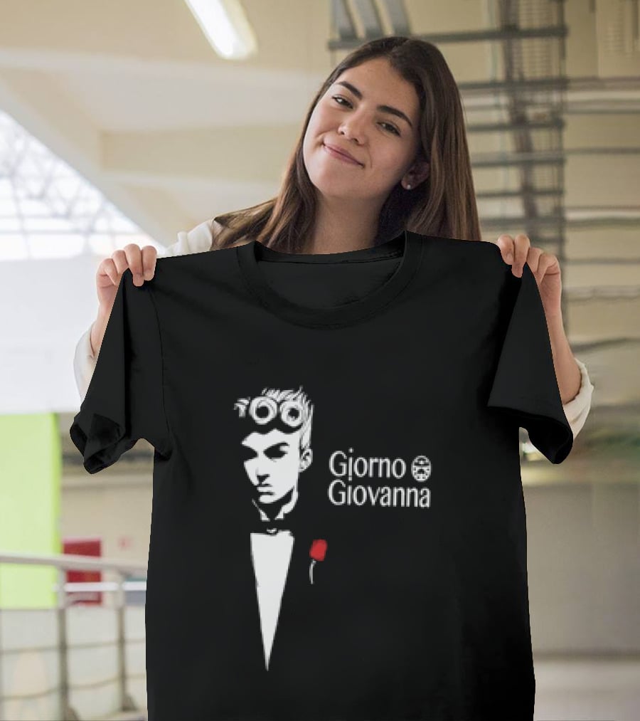 JoJo's Bizarre Adventure Giorno Giovanna Godfather T-Shirt