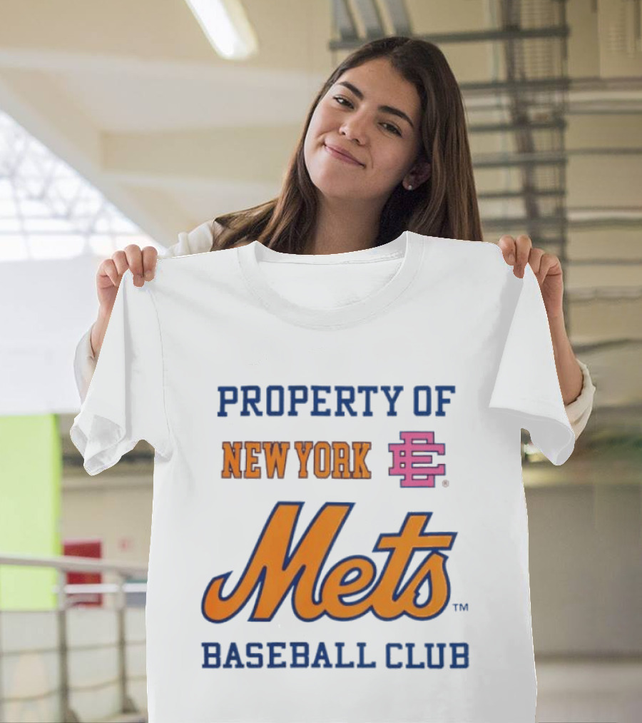 Property Of New York Mets Baseball Club Mets T-Shirt