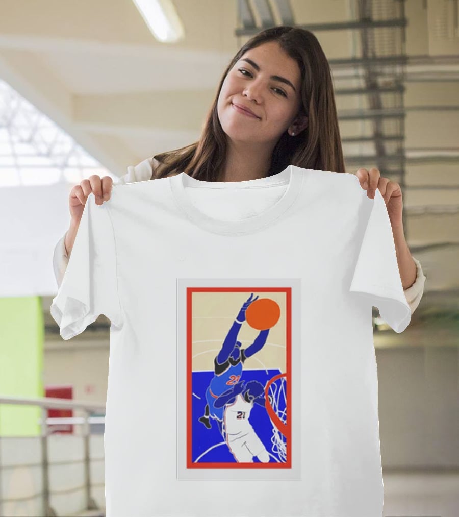 Hang It In The Louvre 2026 OG New York Knicks Dunk T-Shirt