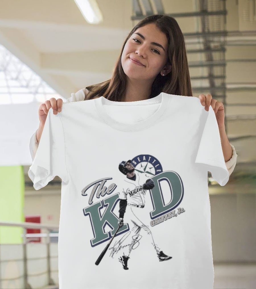 The Kid Seattle Mariners Ken Griffey Jr. Baseball T-Shirt