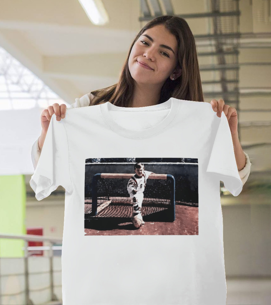 Laura Schmitt Kylian Mbappe Kid Soccer Goalpost Player Number 6 T-Shirt
