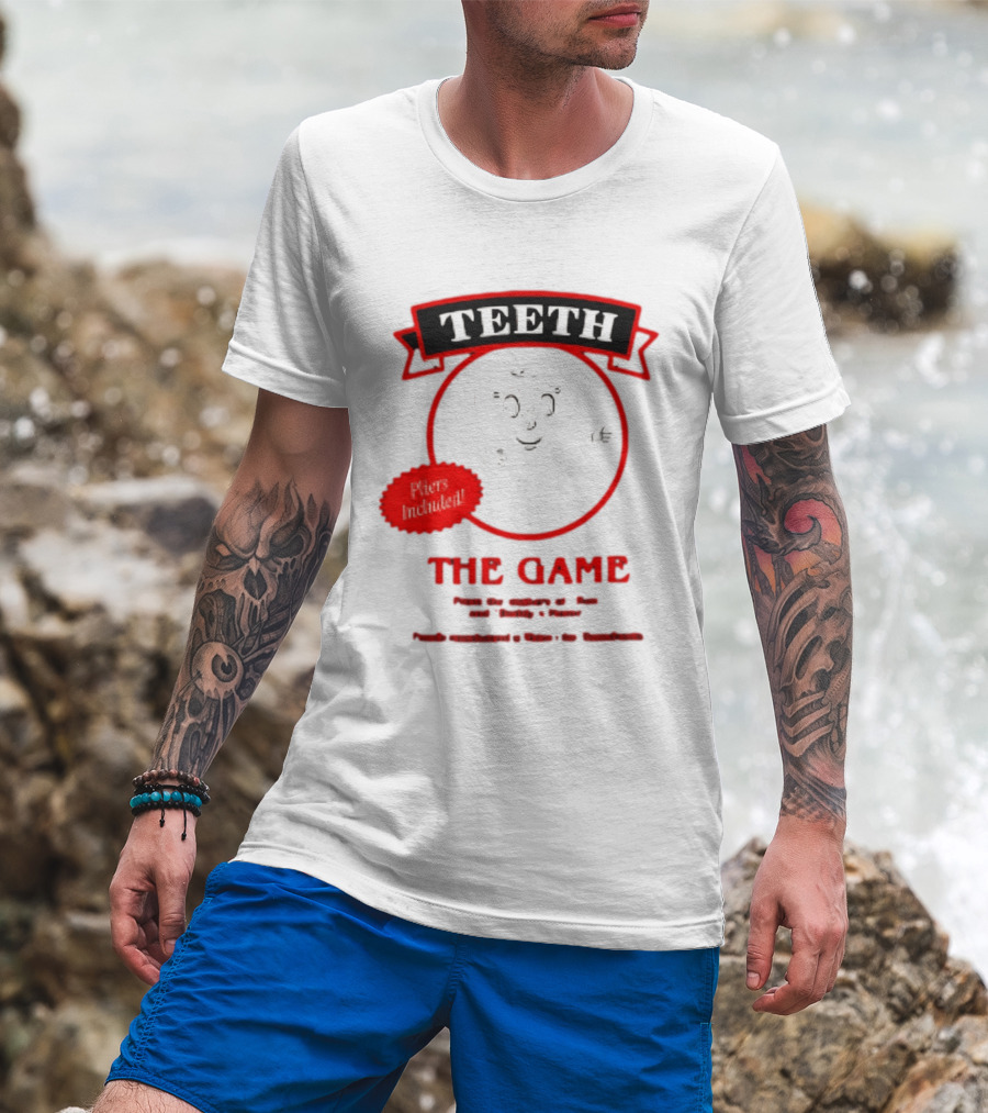 Teeth The Game Pliers Included From The Authors Of Widow's Bay Board Game T-Shirt
