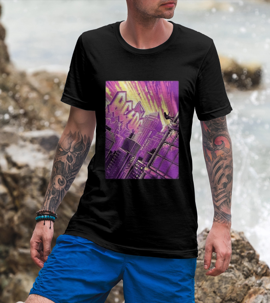 ACDC Charlotte PWR Up North America Tour July 11 2026 Skyline T-Shirt