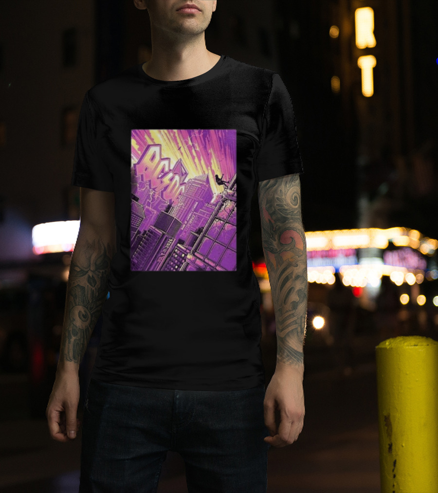 ACDC Charlotte PWR Up North America Tour July 11 2026 Skyline T-Shirt