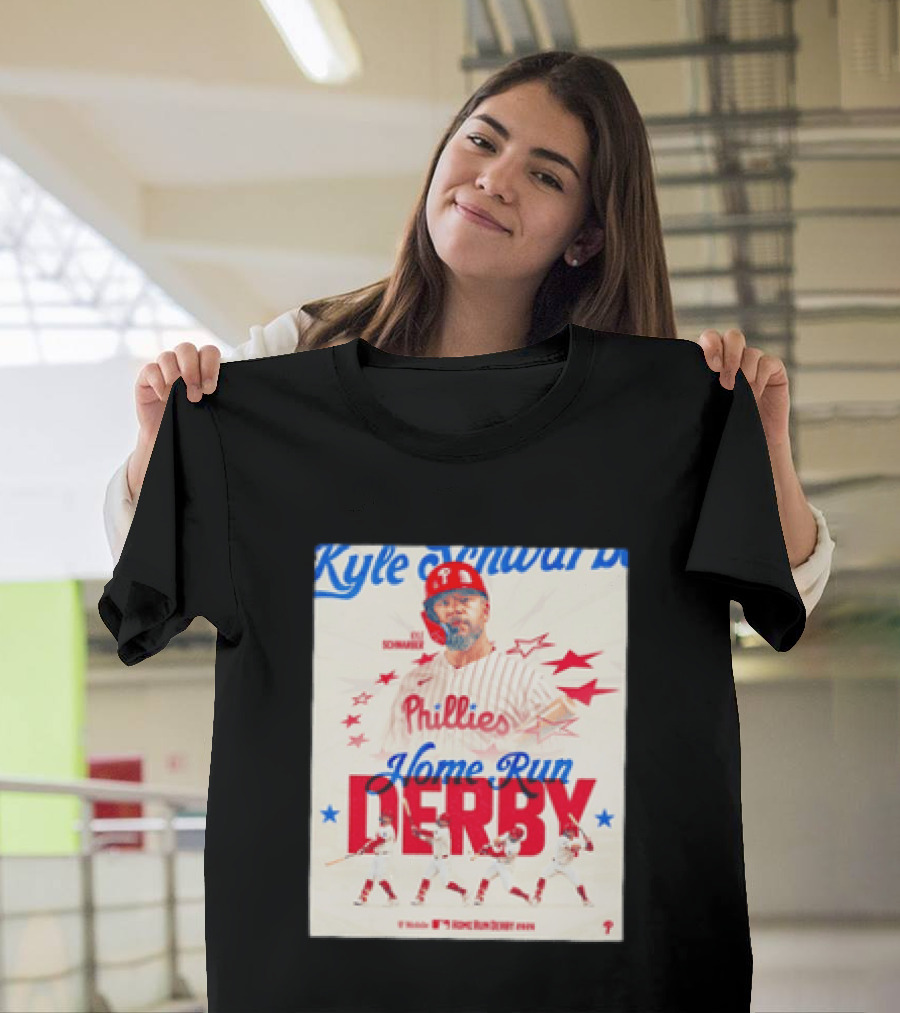 Kyle Schwarber Phillies Home Run Derby 2026 T-Shirt