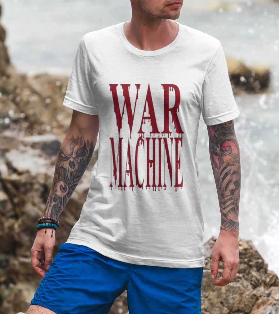 Lorna Shore Anime Gun War Machine Collection T-Shirt