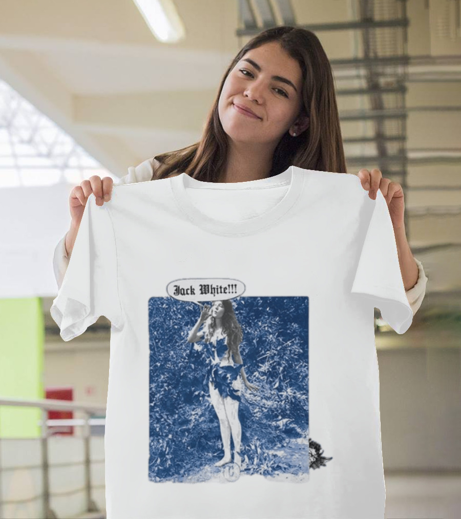 Jack White No Name Tour 2026 Eden Blue Tone Forest Scene T-Shirt