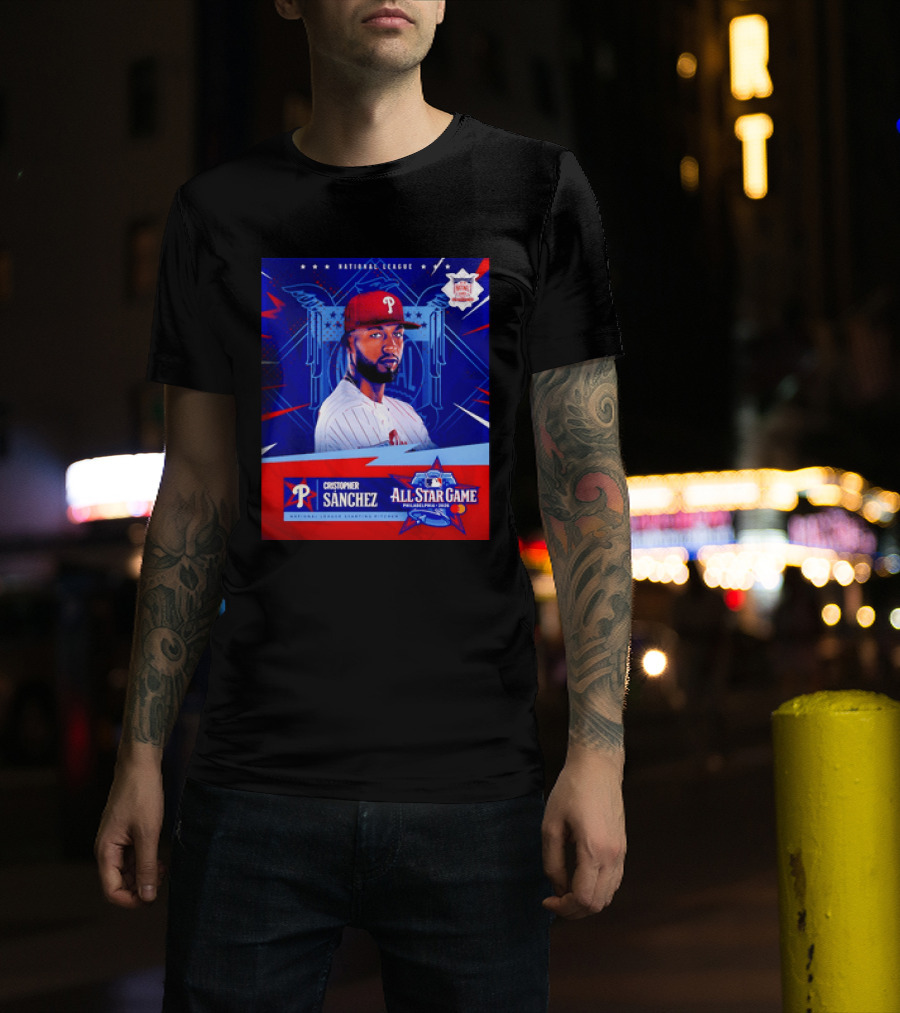 Cristopher Sánchez Philadelphia National League All Star Game 2026 T-Shirt