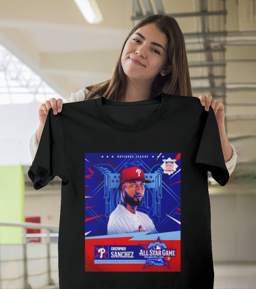 Cristopher Sánchez Philadelphia National League All Star Game 2026 T-Shirt