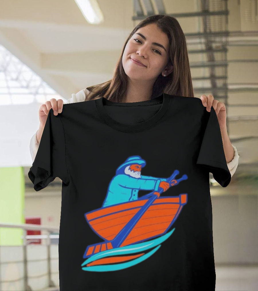 Islanders Fisherman New York NHL Team 26 T-Shirt