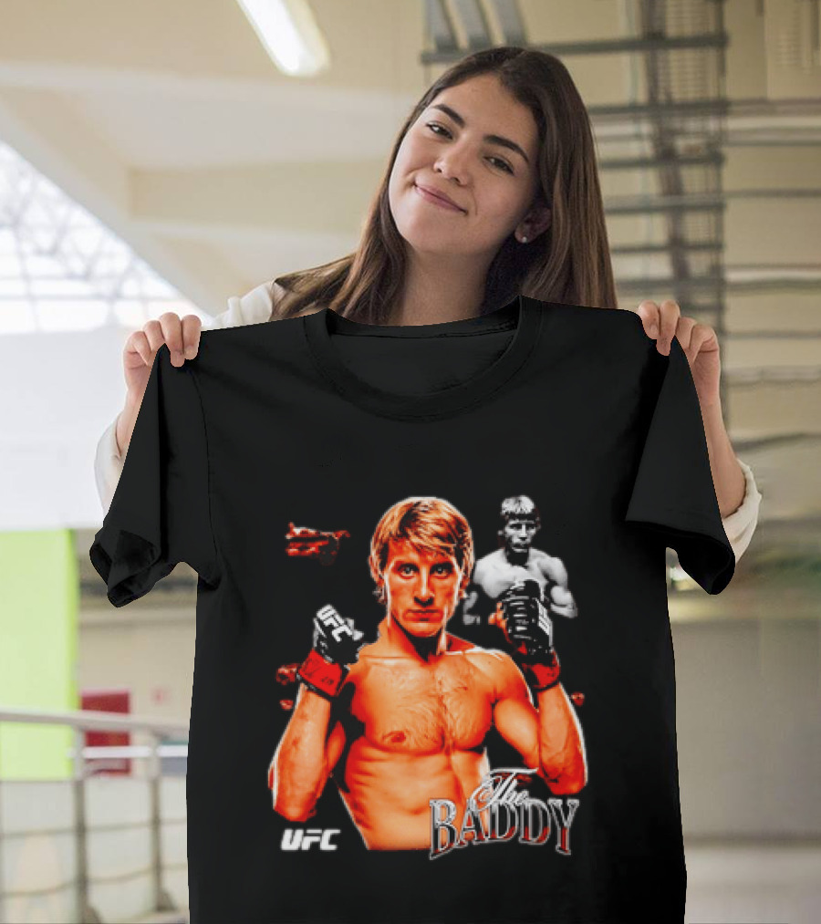 Paddy Pimblett The Baddy UFC MMA Fighter Image T-Shirt